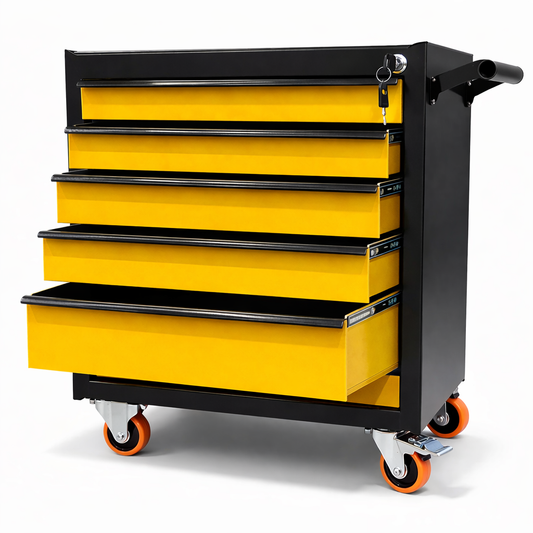 5-drawer tool trolley for services