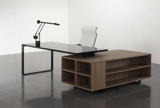 Manager's desk and chair