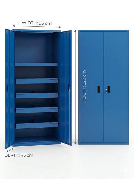 Hand file cabinet and mobile shelves-  دولاب هاند فايل وأرفف متحركة