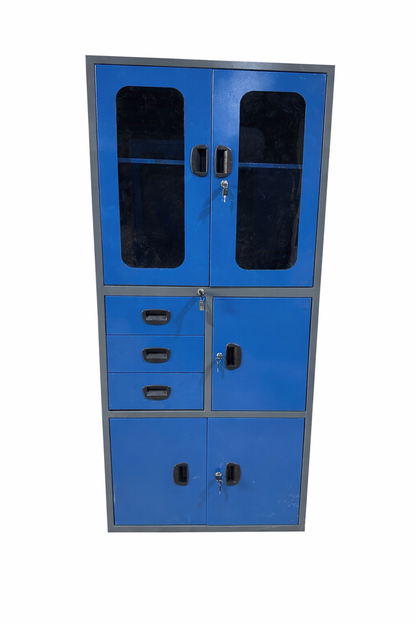 Document cabinet, drawers, and door