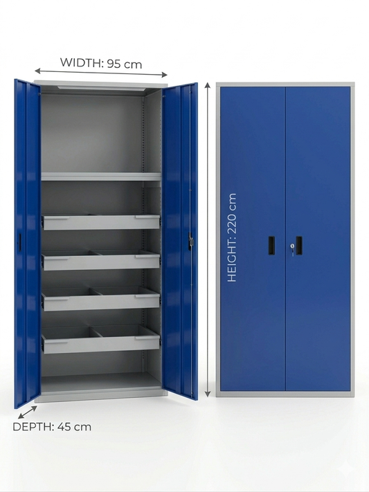 Hand file cabinet and mobile shelves-  دولاب هاند فايل وأرفف متحركة