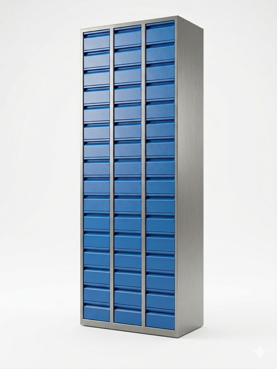 48-drawer storage cabinet for accessories-دولاب ٤٨ درج حفظ اكسسورات