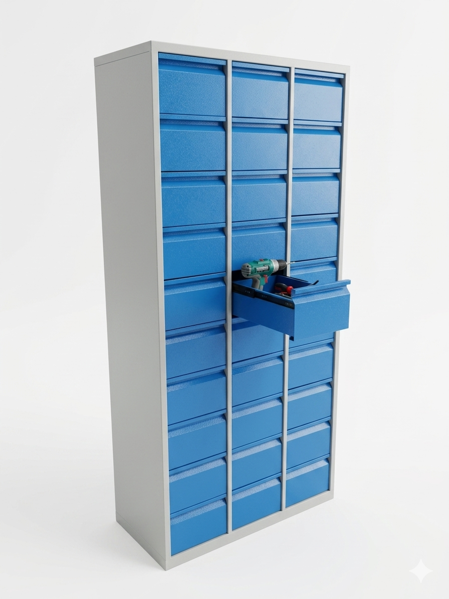 30-drawer wardrobe for storing accessories-دولاب ٣٠ درج لتخزين الاكسسورات