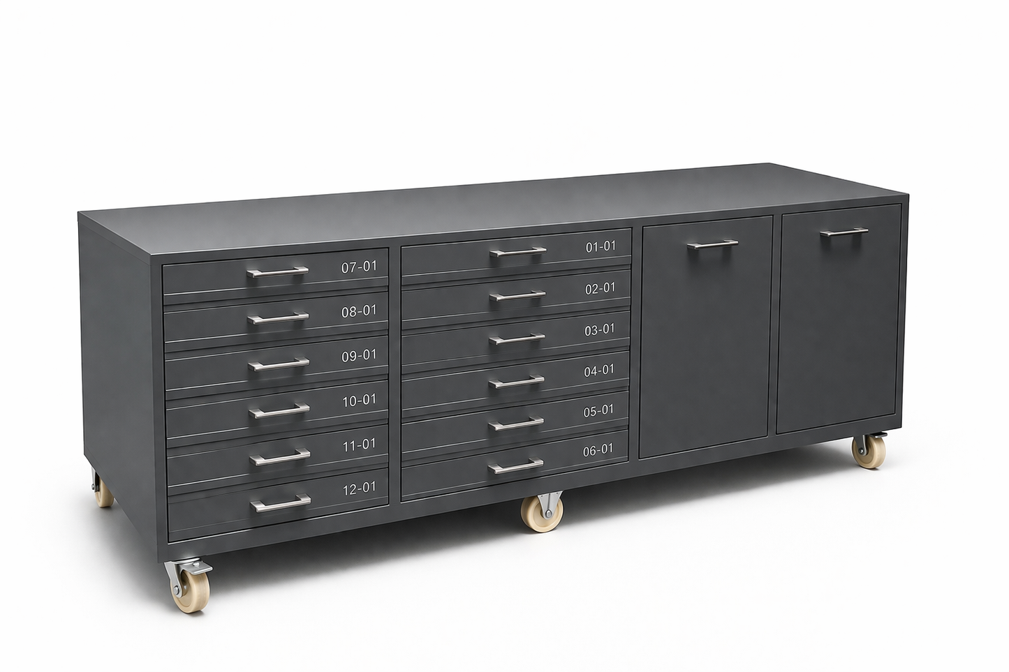 Heavy-duty service trolley.  &.      ترولى خدمات شاقة