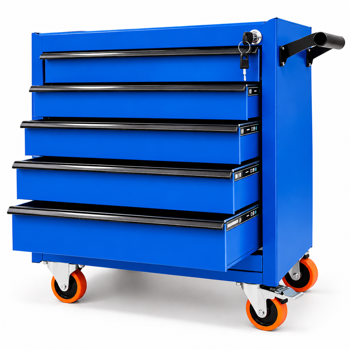 5-drawer service tool trolley