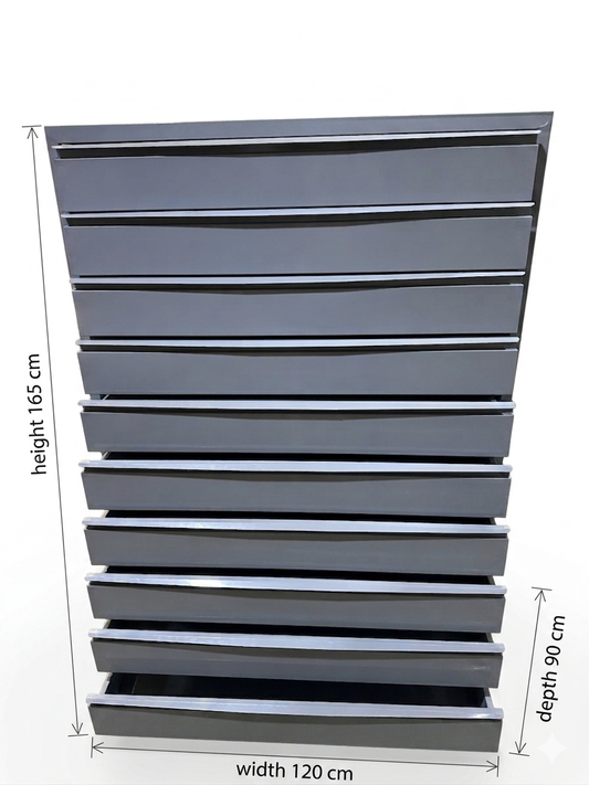 10-drawer chest-علبة ادراج ١٠ درج