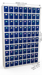 80-door lockers