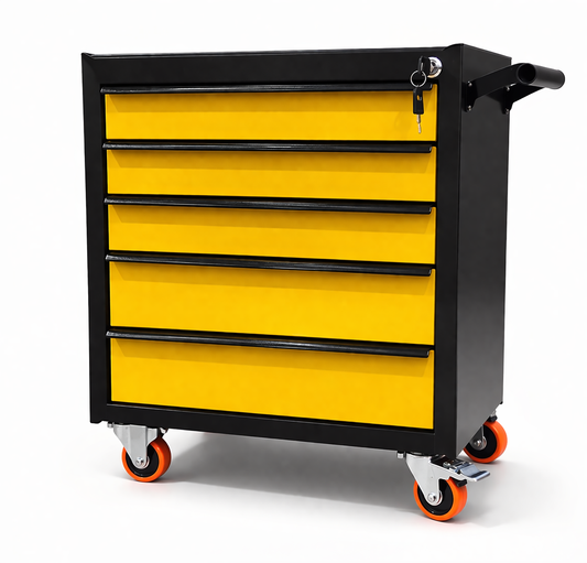 5-drawer tool trolley for services