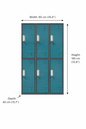 6-Door Locker