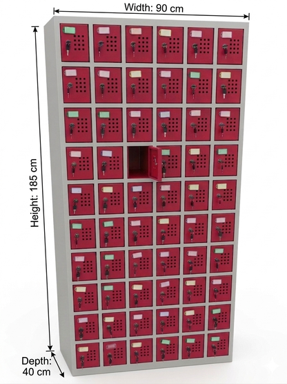 Lockers 60- لوكر ٦٠ ضلفة