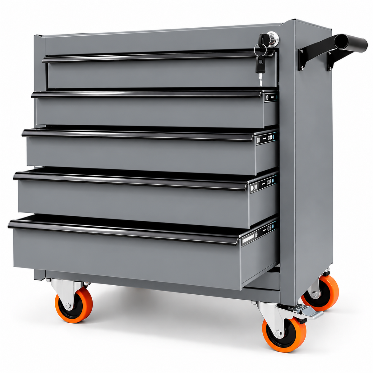 5-drawer service tool trolley
