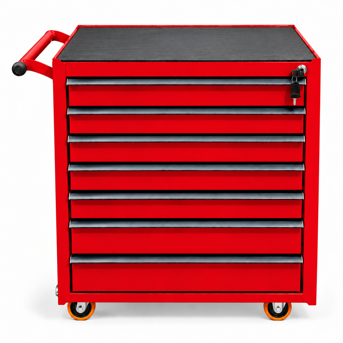 7-drawer telescopic tool trolley