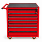 7-drawer telescopic tool trolley