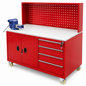 Heavy-duty service trolley