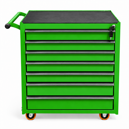 7-drawer telescopic tool trolley