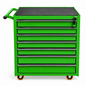 7-drawer telescopic tool trolley