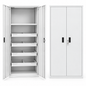 Hand file cabinet and mobile shelves