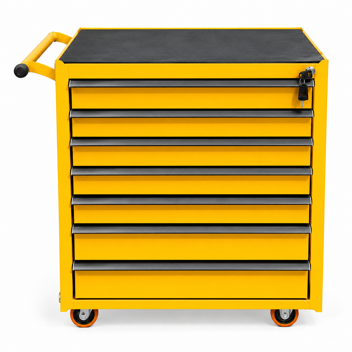7-drawer telescopic tool trolley